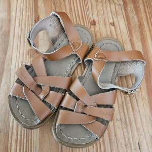 Tan salt water sandals toddler 10